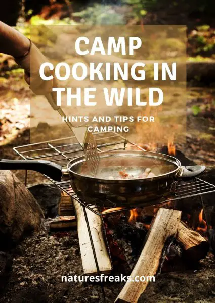 Camp cooking in the wild - hints and tips for camping - NaturesFreaks.com